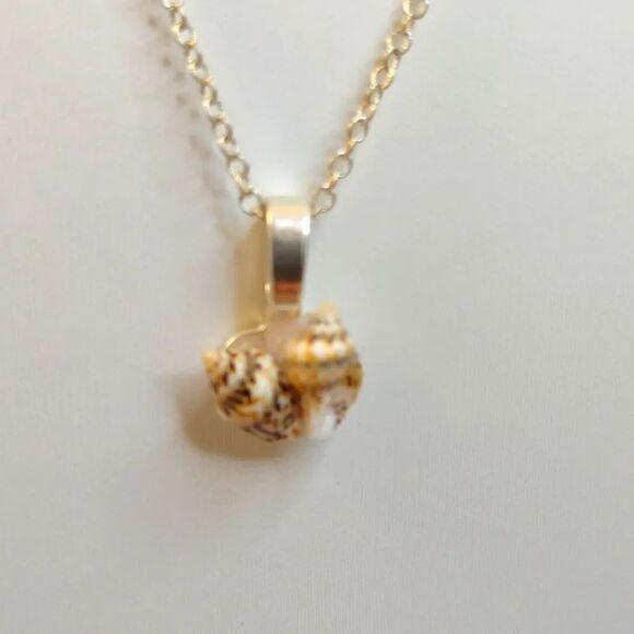 Seashell Necklace and Earrings Set Clearwater Beach Florida Handmade - Picture 6 of 12